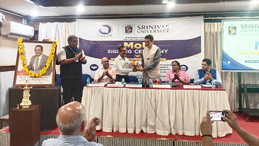 DK Automobile & Tyre Dealers&rsquo; Association signs MoU with Srinivas University